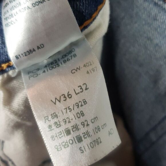 Levi's Men's 36X32 Denizen Medium Wash Blue Jeans - Picture 15 of 15